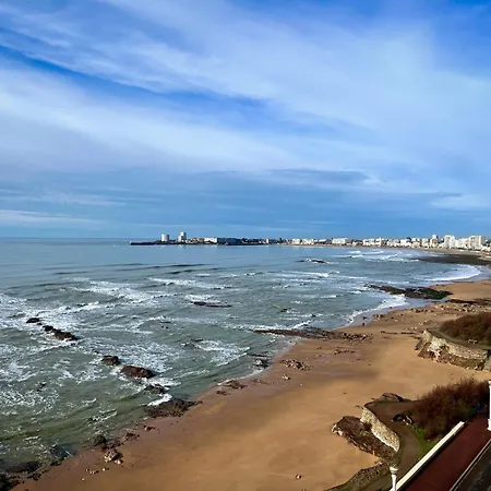 Joli Appartement Avec Vue Imprenable Sur La Baie Des Sables - 4 Pers Les Sables-dʼOlonne Exterior foto
